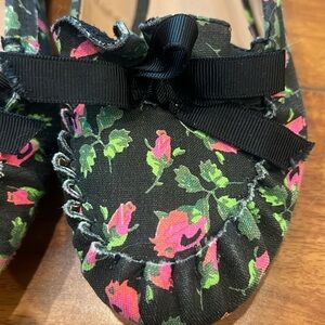Betsey Johnson Vintage Rosebud Moccasins/Loafer, Size 6.5, Never Worn!